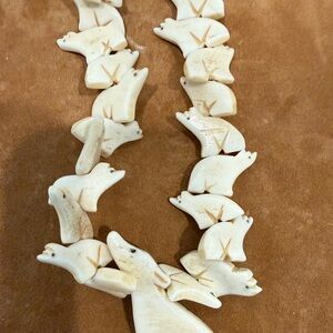 Coyote Wrapped Necklace